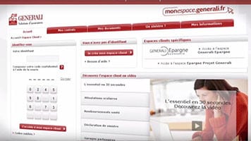 animation 2d espace client generali