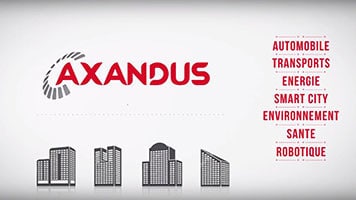 Vidéo motion design Axandus